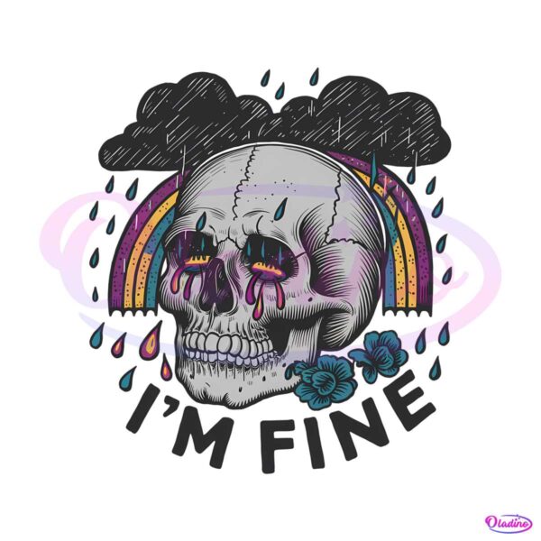 im-fine-skeleton-crying-sarcastic-png