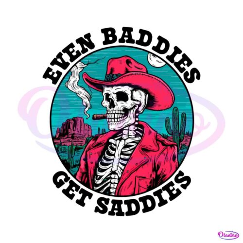 western-skeleton-even-baddies-get-saddies-png