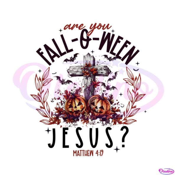 are-you-falloween-jesus-matthew-png