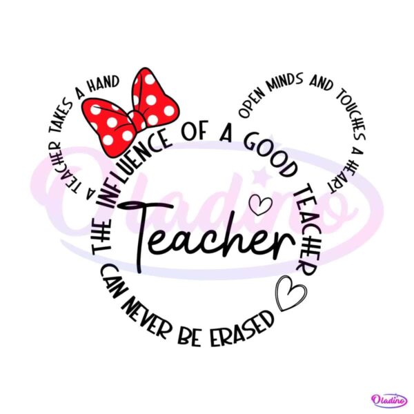 the-influence-of-a-good-teacher-minnie-head-svg