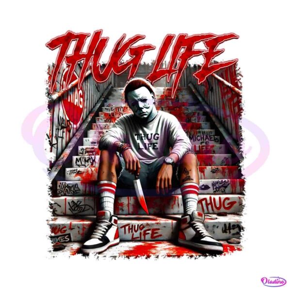 michael-myers-thug-life-killer-png