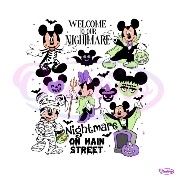 welcome-to-out-nightmare-mickey-minnie-png