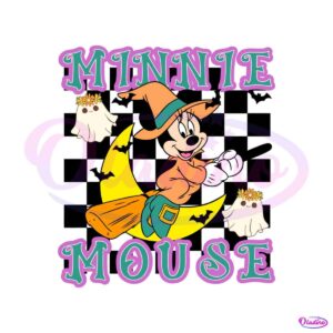 checkered-minnie-mouse-halloween-witch-vibes-svg