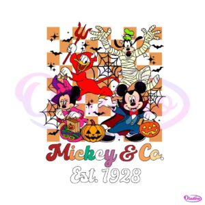 checkered-mickey-and-co-est-1928-png