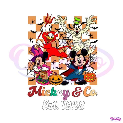 checkered-mickey-and-co-est-1928-png