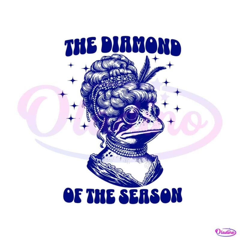 the-diamond-of-the-season-frog-meme-svg