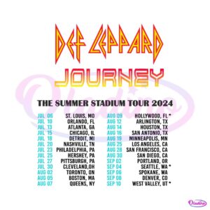 def-leppard-summer-stadium-tour-2024-timeline-svg