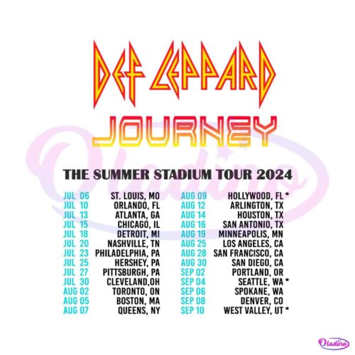 def-leppard-summer-stadium-tour-2024-timeline-svg