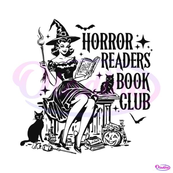 horror-readers-book-club-witch-vibes-svg