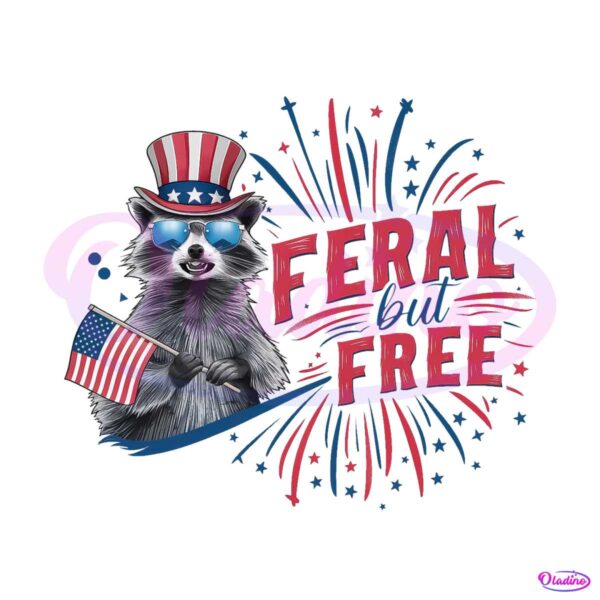 raccoon-feral-but-free-party-in-the-usa-png