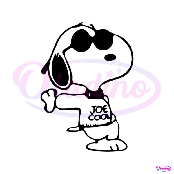 retro-snoopy-joe-cool-the-peanuts-svg