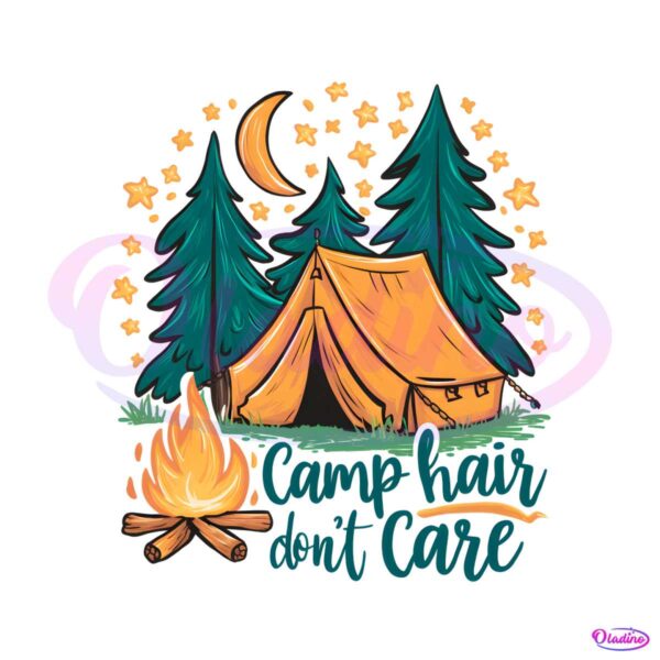 camp-hair-dont-care-forest-vibe-png