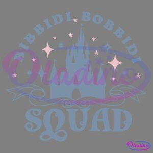 Disney Castle Bibbidi Bobbidi Squad SVG