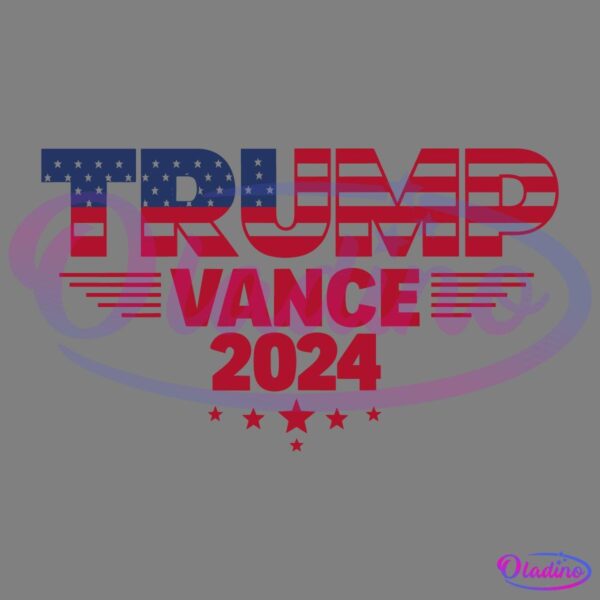 Donald Trump Vance Trendy Vance 2024 SVG