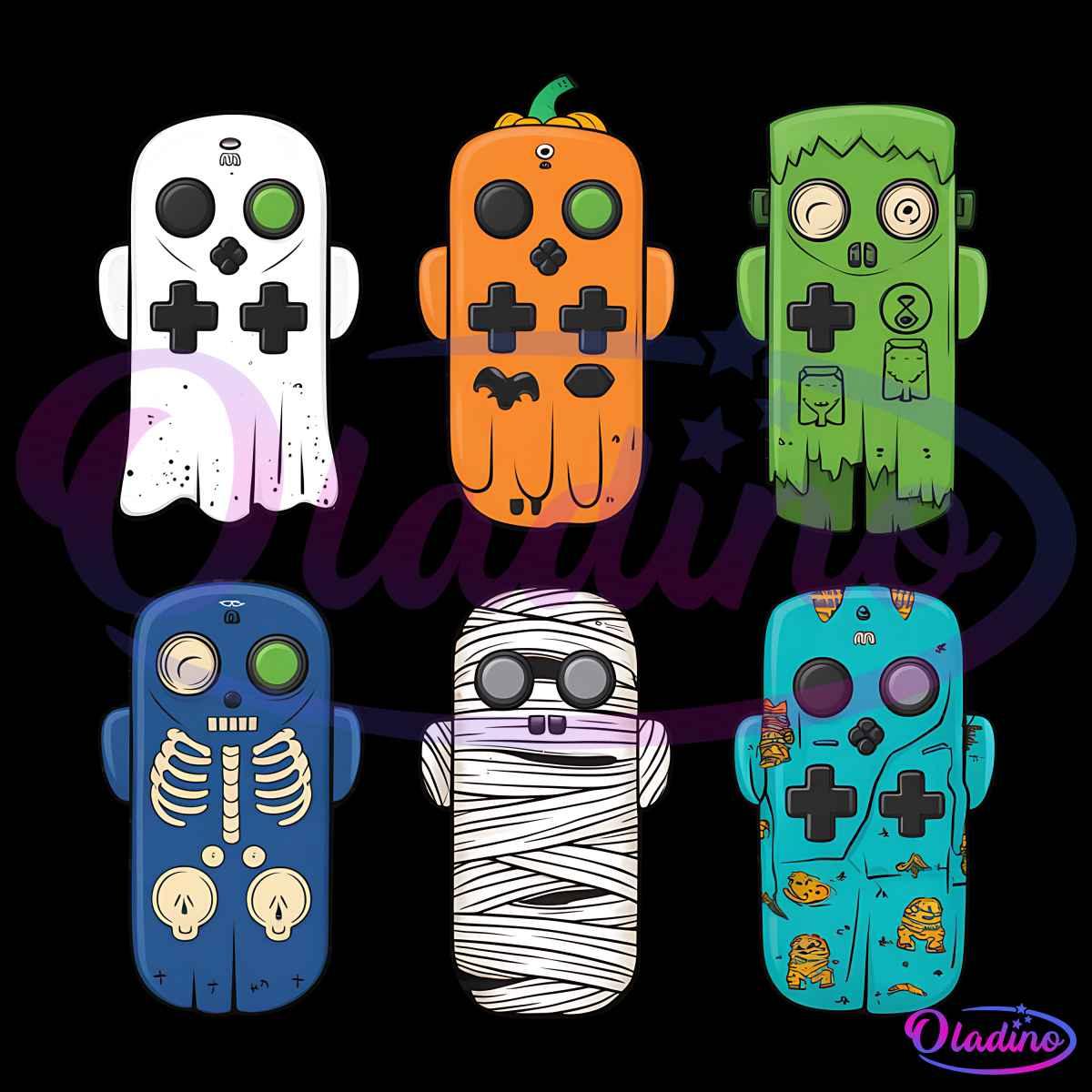 Halloween Zombie Gaming Controllers Mummy PNG