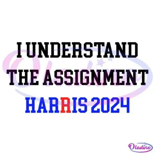 Black background with the text "HARRIS 2024" in blue, with the "R" in red.