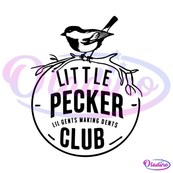 Little Pecker Lil Gent Making Dents Club PNG