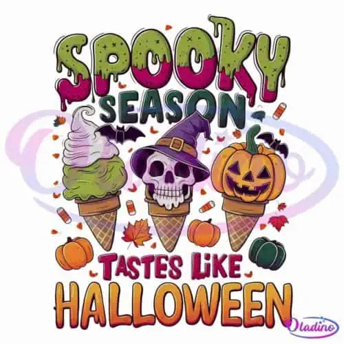 Tastes Like Halloween Ice Cream PNG