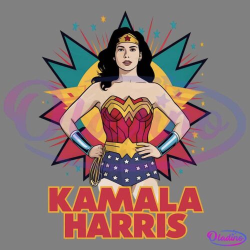 Kamala Harris Wonder Woman Power Women PNG