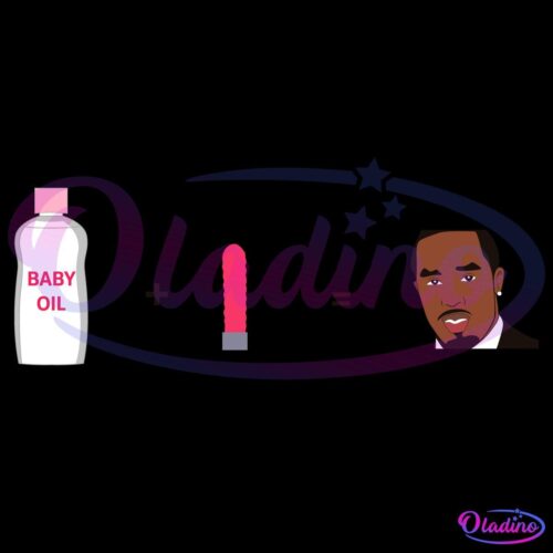 Diddy Baby Oil Funny Meme SVG