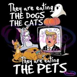 Donald Trump They Are Eating The Dogs The Cats The Pets PNG