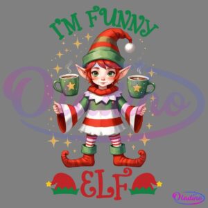 Matching Family Christmas Im Funny Elf PNG