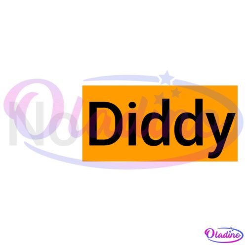 No Diddy Hub Funny P Diddy Parody SVG