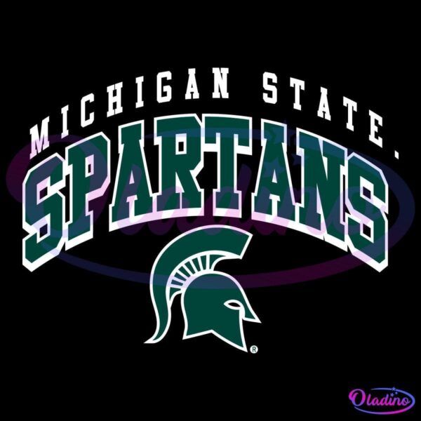 Order 1 Michigan State Spartans Logo SVG