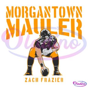 Pittsburgh Steelers Zach Frazier Morgantown Mauler PNG