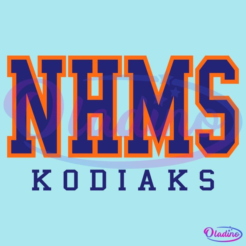 Retro New Hope Middle School Kodiaks SVG