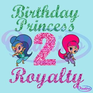 Shimmer And Shine Birthday Princess PNG