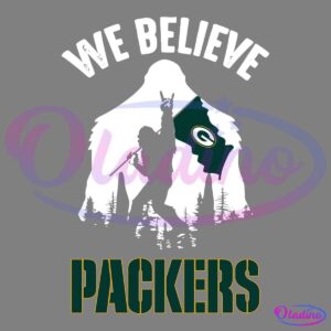 We Believe Green Bay Packers SVG