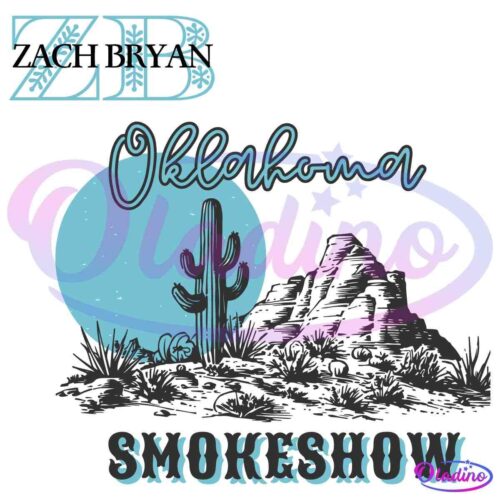 Zach Bryan Western Oklahoma Smokeshow Country Music SVG