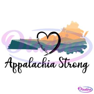 Appalachia Strong Hurricane Helene Strong Than The Storm SVG