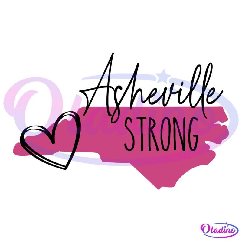 Asheville Strong Hurricane Helene Disaster Relief SVG