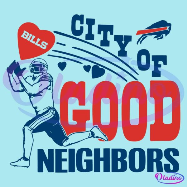 Buffalo Bills City of Good Neighbors SVG