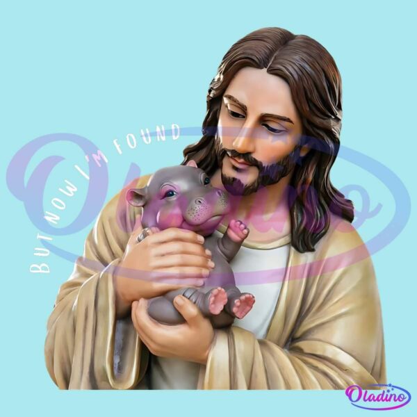 But Now I Found Jesus Funny Moo Deng Lover PNG