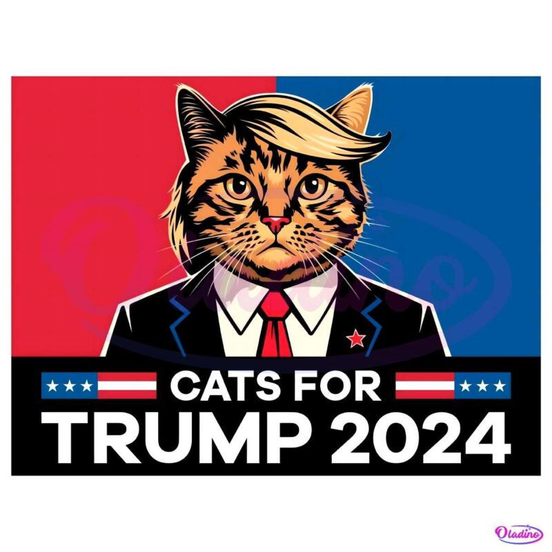 Cats For Trump Vance Yard 2024 PNG