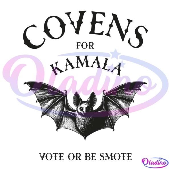 Covens For Kamala Vote Or Be Smote Funny Halloween SVG