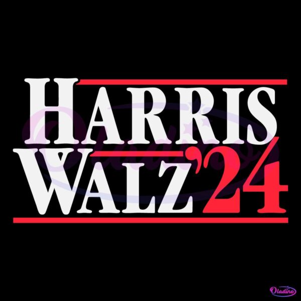 Harris Walz 2024 Kamala Harris Politics SVG