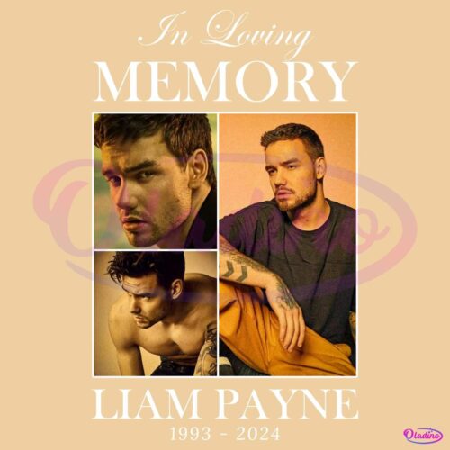 In Loving Memory Liam Payne 1993 2024 PNG