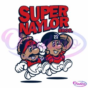 Josh and Bo Naylor Super Naylor Bros Cleveland Guardians