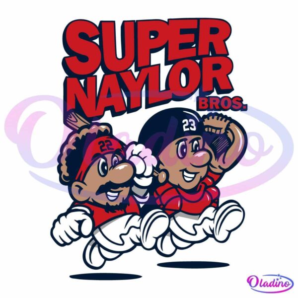 Josh and Bo Naylor Super Naylor Bros Cleveland Guardians