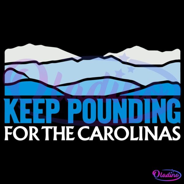 Keep Pounding For The Carolinas SVG