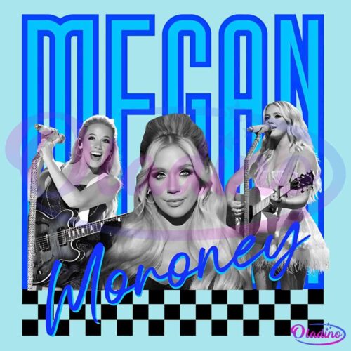 Megan Moroney Western Country Music Checkered PNG