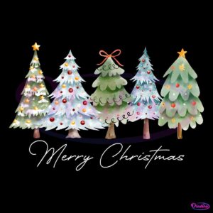 Merry Christmas Cute Christmas Tree PNG