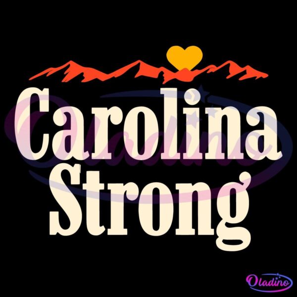 North Carolina Strong Hurricane Season 2024 SVG