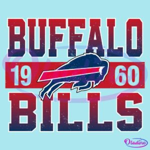 Retro Buffalo Bill Logo Est 1960 SVG