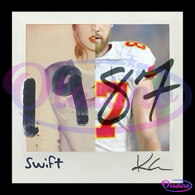 Retro Vintage 1987 Taylor Swift and Travis Kelce PNG