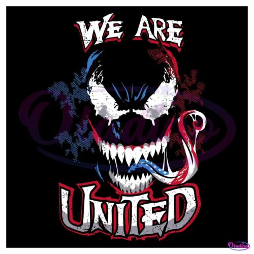 Retro Vintage Venom We Are United SVG